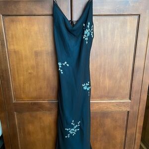 Brand new, without tags scrappy black dress